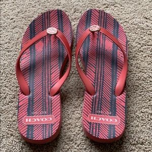 Coach flip flops